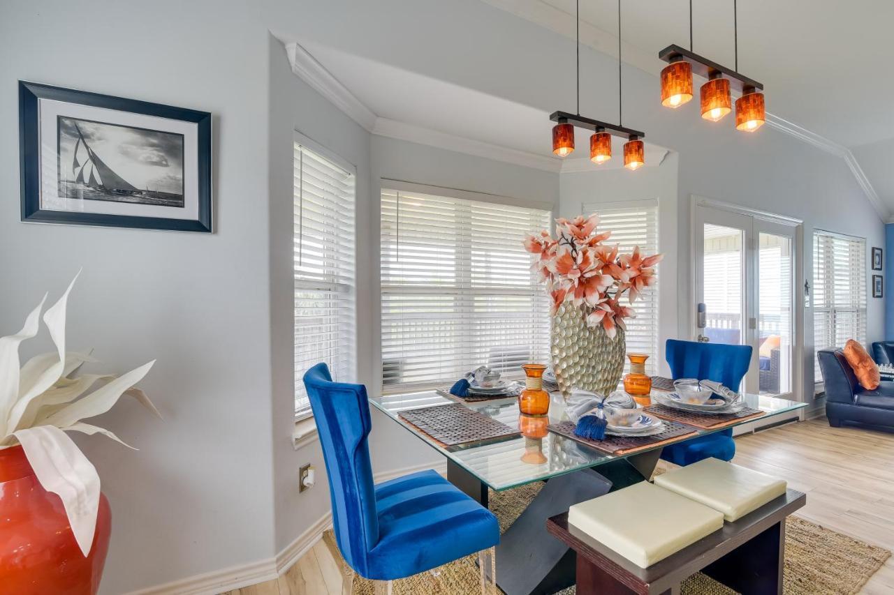 Galveston Escape With Entertainment Patio And Deck! Vila Exterior foto