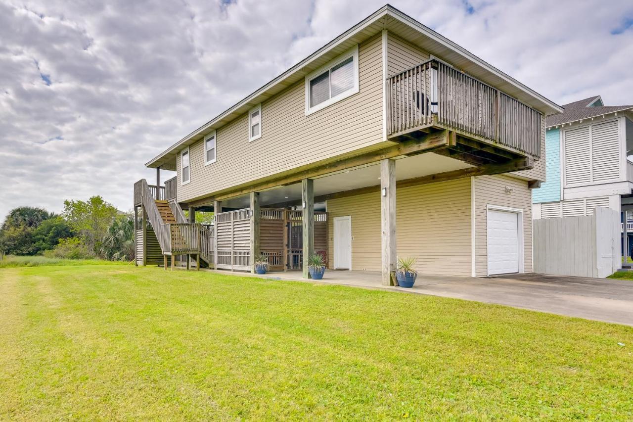 Galveston Escape With Entertainment Patio And Deck! Vila Exterior foto